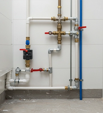 Plumbing after 3