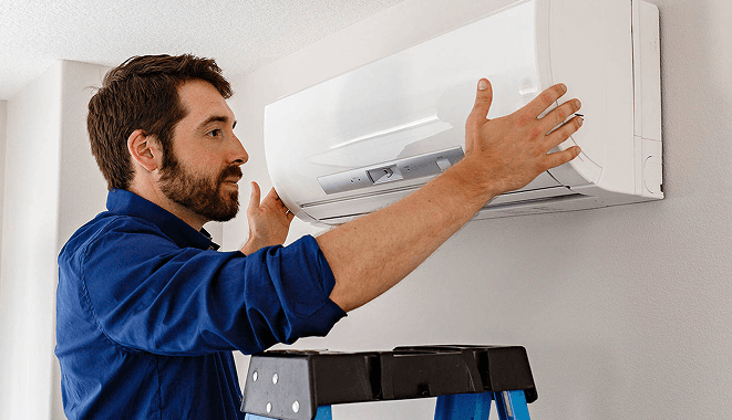 handyman new ac install